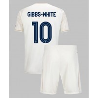 Otroški Nogometni dresi Nottingham Forest Morgan Gibbs-White #10 Tretji 2025-26 Kratek Rokav (+ Kratke hlače)